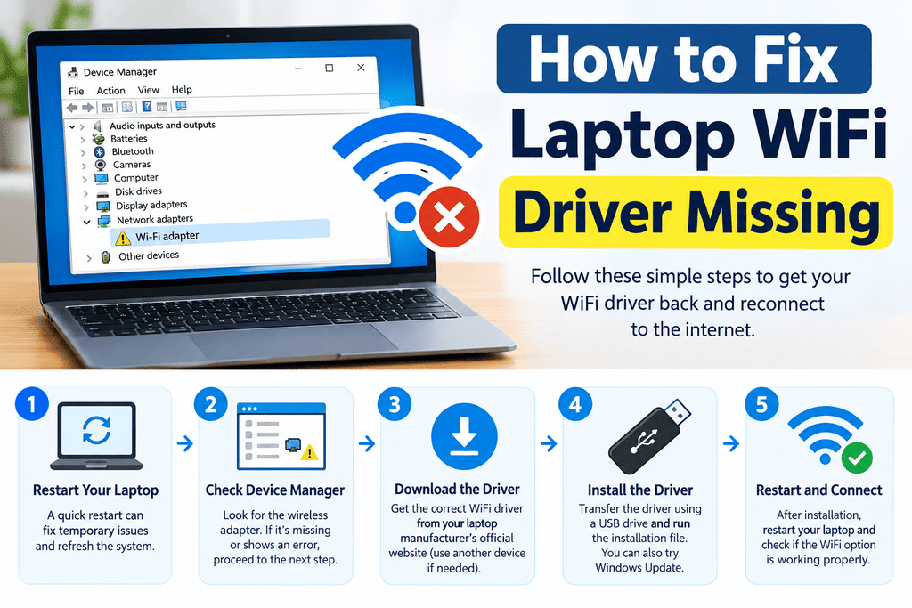 Fix Laptop Wi-Fi Driver